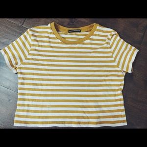 Brandy Melville Striped Crop Top
